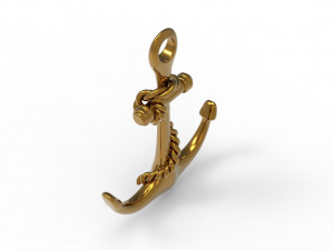Anchor 3D Print Model