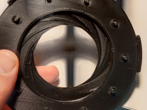 Classic Iris diaphragm Model Cetak 3D