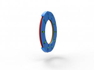 Classic Iris diaphragm Model Cetak 3D