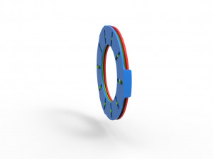Classic Iris diaphragm Model Cetak 3D