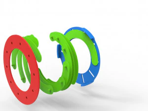 Classic Iris diaphragm 3D Print Model
