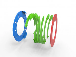 Classic Iris diaphragm 3D Print Model