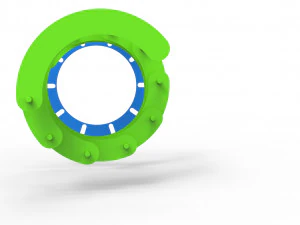Classic Iris diaphragm 3D Print Model