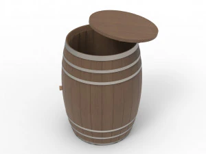 Barrel 3D Model
