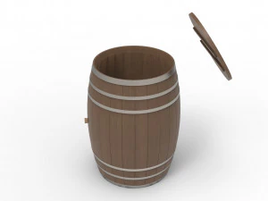 Barrel 3D Model