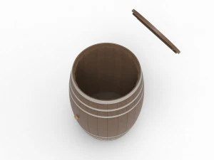 Barrel 3D Model