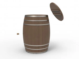 Barrel 3D Model