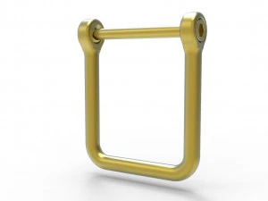 Классический винт с шестигранной головкой U-образной застежкой 3D Принт Модель