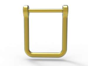 U clasp classic Allen screw 3D Print Model