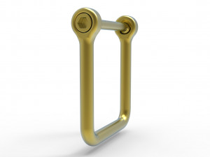 U clasp classic Allen screw 3D Print Model