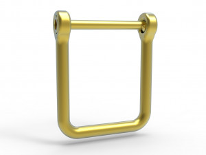 U clasp classic Allen screw 3D Print Model
