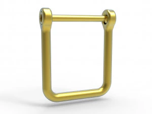 U clasp classic Allen screw 3D Print Model