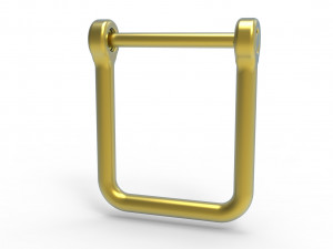 U clasp classic Allen screw 3D Print Model