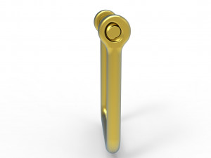 U clasp classic Allen screw 3D Print Model