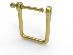 U clasp classic Allen screw 3D Print Model