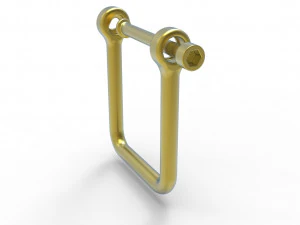 U clasp classic Allen screw 3D Print Model