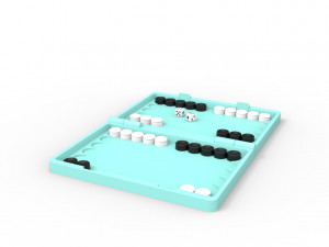 Backgammon 3D 프린트 모델