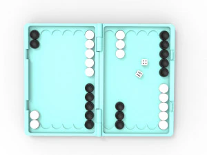 Backgammon 3D Print Model