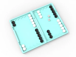 Backgammon 3D Print Model