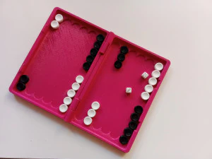 Backgammon 3D Print Model
