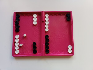 Backgammon 3D 프린트 모델