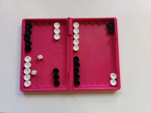 Backgammon 3D Print Model