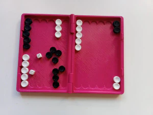 Backgammon 3D Print Model