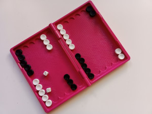 Backgammon 3D 프린트 모델