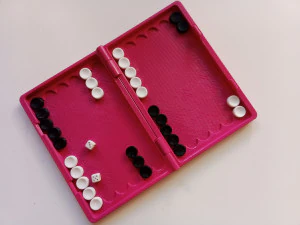 Backgammon 3D Print Model
