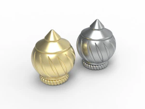 Rope head- bracelet head 3D Model