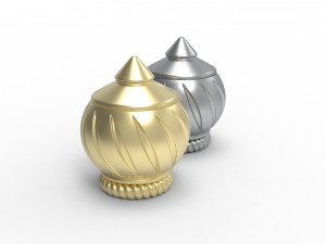 Rope head- bracelet head 3D Model