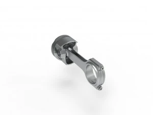 Piston and connecting rod 3D Model