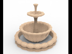 Classic fountain 3D-Modell