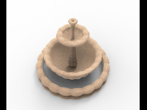 Classic fountain 3D-Modell