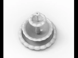 Classic fountain 3D Model