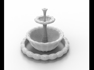 Classic fountain 3D-Modell