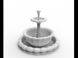 Classic fountain 3D-Modell