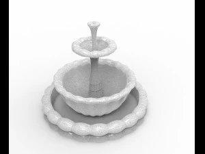 Classic fountain 3D Model