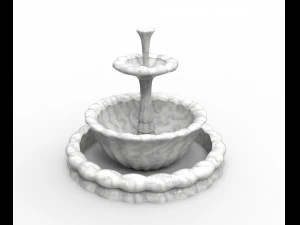 Classic fountain 3D Model