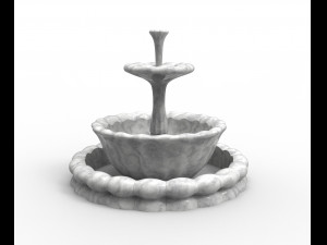 Classic fountain 3D-Modell