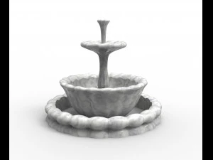 Classic fountain 3D Model