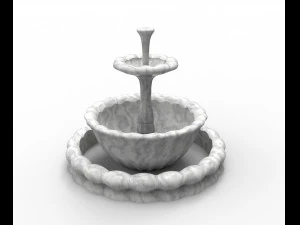 Classic fountain 3D Model