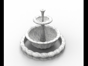 Classic fountain 3D-Modell