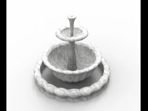 Classic fountain 3D Model