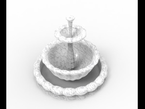 Classic fountain 3D-Modell