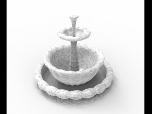 Classic fountain 3D-Modell