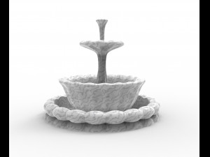 Classic fountain 3D-Modell