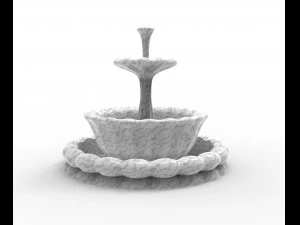 Classic fountain 3D Model