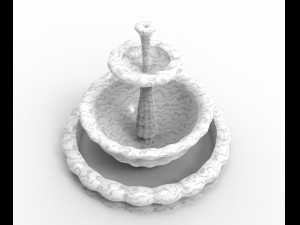 Classic fountain 3D-Modell