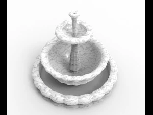Classic fountain 3D Model